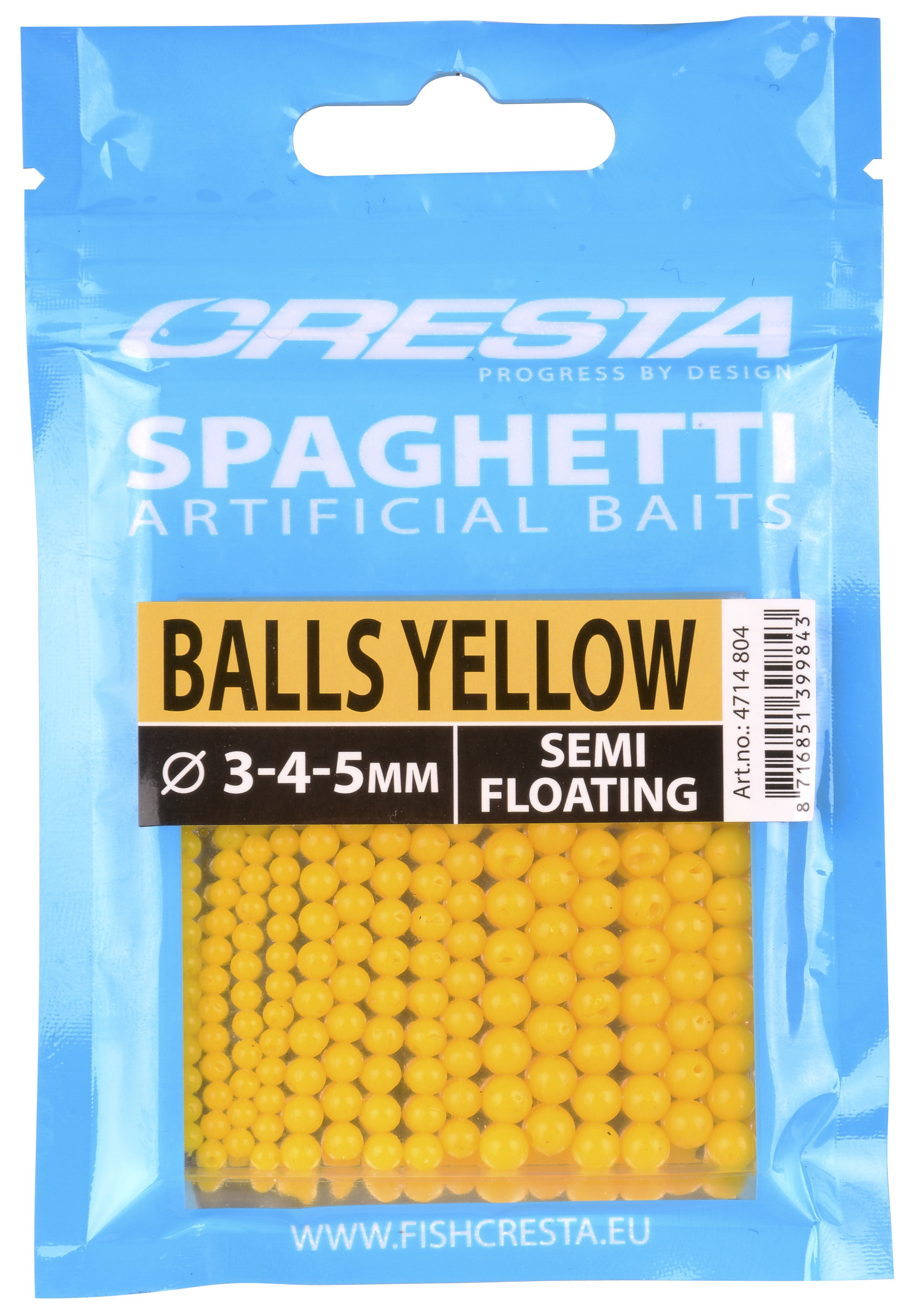 Spro – Cresta Spaghetti Balls Yellow