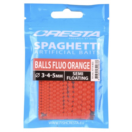 Spro – Cresta Spaghetti Balls Fluo Orange