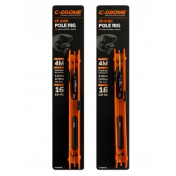 C – Drome / Preston Pole Rig05 0.6 Gr Haak 16 NEW Juli 2020