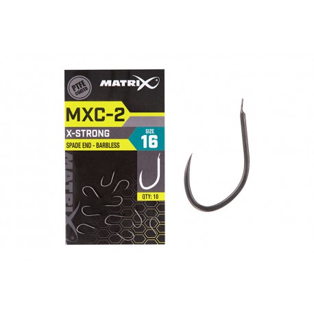 Matrix MXC-2 X-Strong Spade End Barbless Size 10 NEW Aug 2020