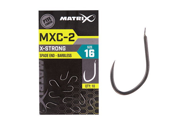 Matrix MXC-2 X-Strong Spade End Barbless Size 18 NEW Aug 2020