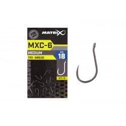Matrix MXC-6 Medium Eyed Barbless Size 16 NEW Aug 2020