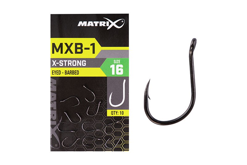 Matrix MXB-1 X-Strong Eyed Barbed Size 12 NEW Aug 2020