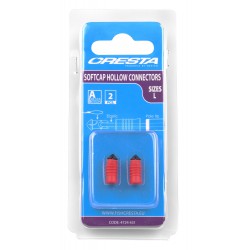 Spro - Cresta Soft Cap Hollow Connectors Large Red