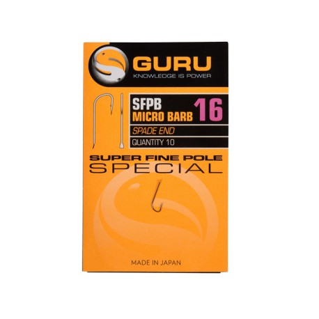 Guru Size 16 Super Fine Pole Hook