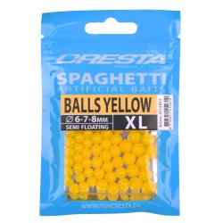 Cresta Spaghetti Balls Yellow XL