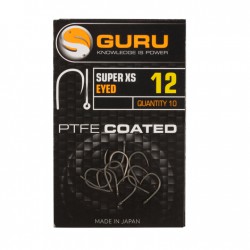 Guru Size 10 Super XS Eyed Barbless Hook