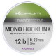 Korum Smokeshield Mono Hooklink 12 LB - 0.30 mm 50 meter