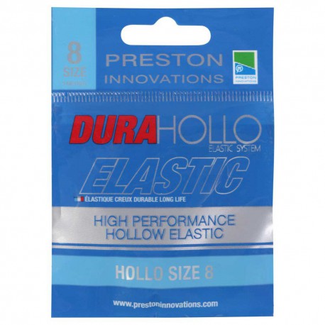 Preston Size 8 Dura Hollo Elastic Blue