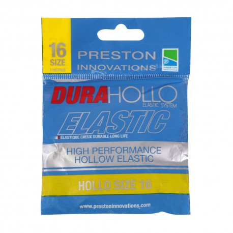 Preston Size 16 Dura Hollo Elastic Yellow