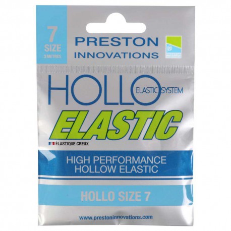 Preston Size 7 Hollo Elastiek Sky Blue