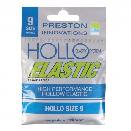 Preston Size 9 Hollo Elastic Light Blue