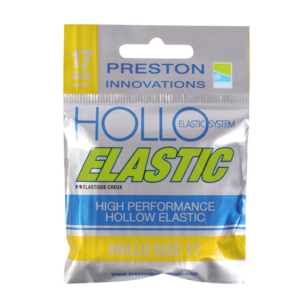 Preston Size 17 Hollo Elastic Yellow
