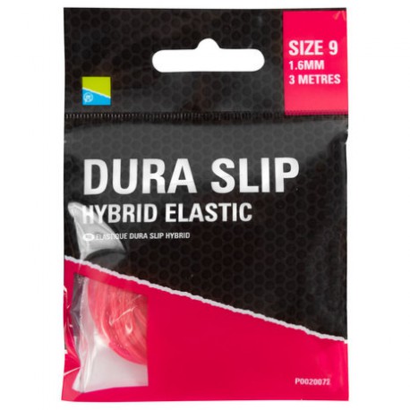 Preston Size 9 Dura Slip Hybrid Elastic Light Red NEW Aug 2020