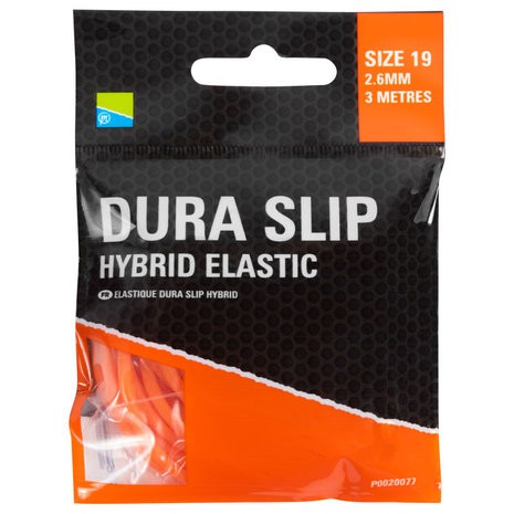 Preston Size 19 Dura Slip Hybrid Elastic Orange NEW Aug 2020