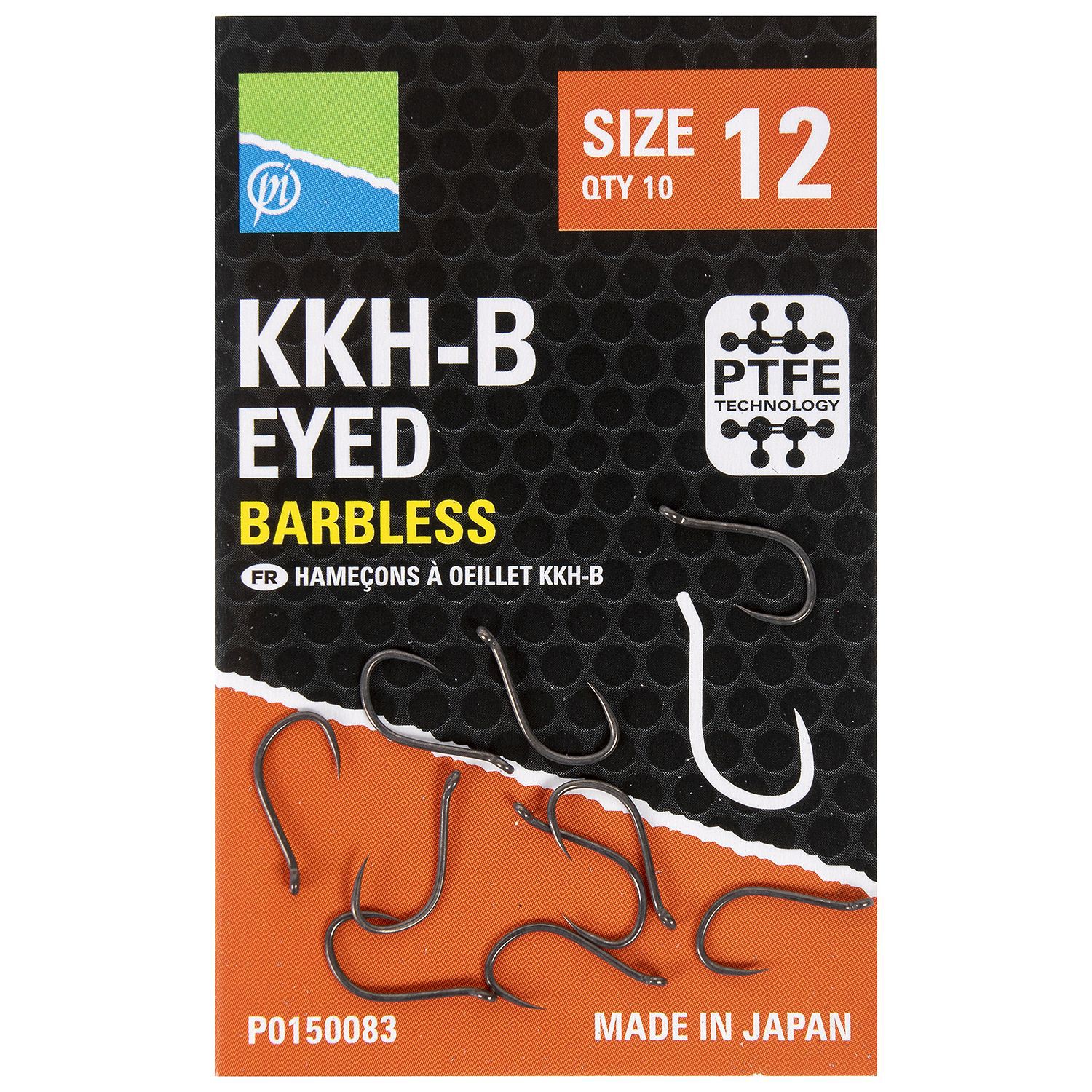 Preston Size 18 KKH-B Eyed Barbless NEW Aug 2020