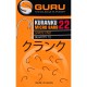 Guru Size 22 KARANKU Spade End Barbed Hook