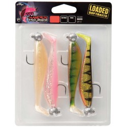 Fox Rage Zander Pro Shad Loaded UV Mixed Colour Packs 5 Gr – Size 1/0 – 7 cm