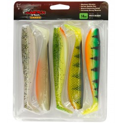 Fox Rage Zander Pro Shad Mixed Colour Packs 14 cm
