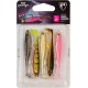 Fox Rage Slick Shad UV Mixed Colour Packs 7 cm