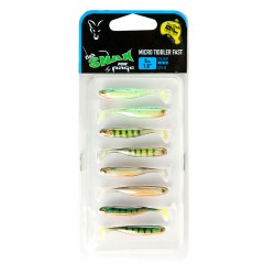 Fox Rage Micro Tiddler Fast UV Mixed Colour Pack 4 cm