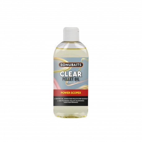 Sonubaits Clear Pellet Oil Power Scopex