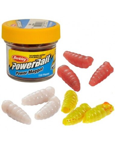 Berkley Powerbait Micro Power Maggot White