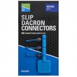 Preston SLIP DACRON Connectors Micro