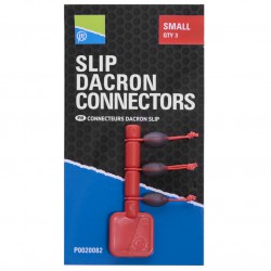 Preston SLIP DACRON Connectors Small