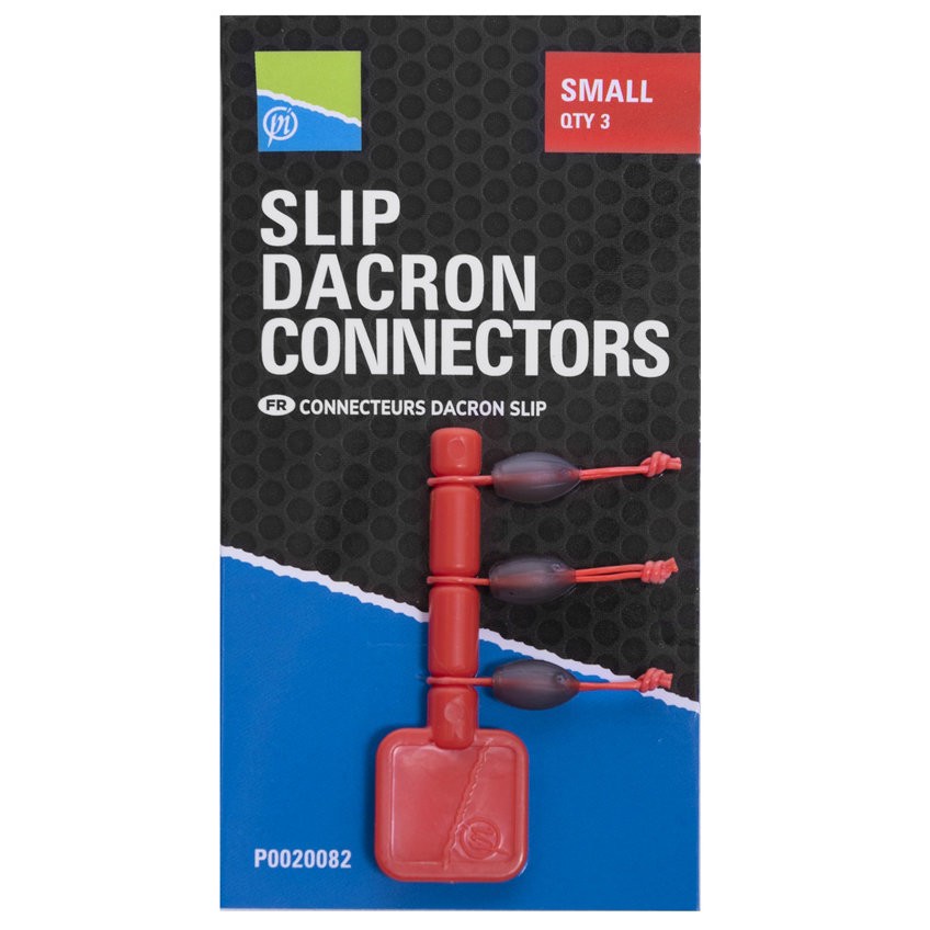 Preston SLIP DACRON Connectors Small