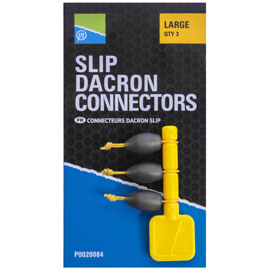 Preston SLIP DACRON Connectors Large