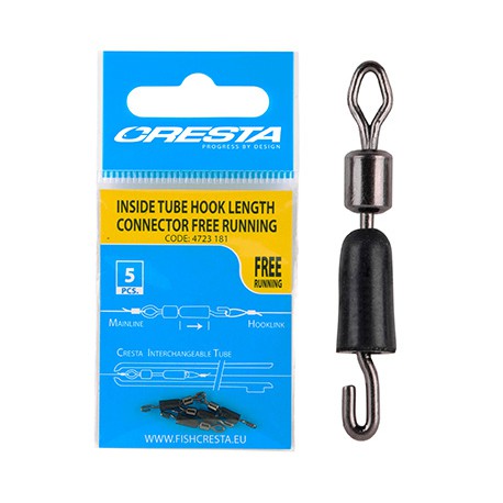 Cresta Size 10 Inside Tube Hook Length Connection Swivel