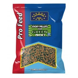 Champion Feed 2 mm Top Green Sticky Pellets