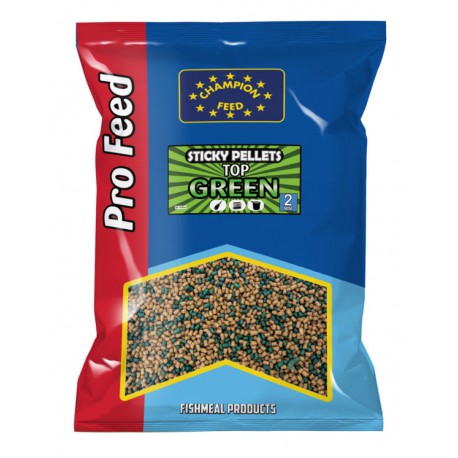 Champion Feed 2 mm Top Green Sticky Pellets