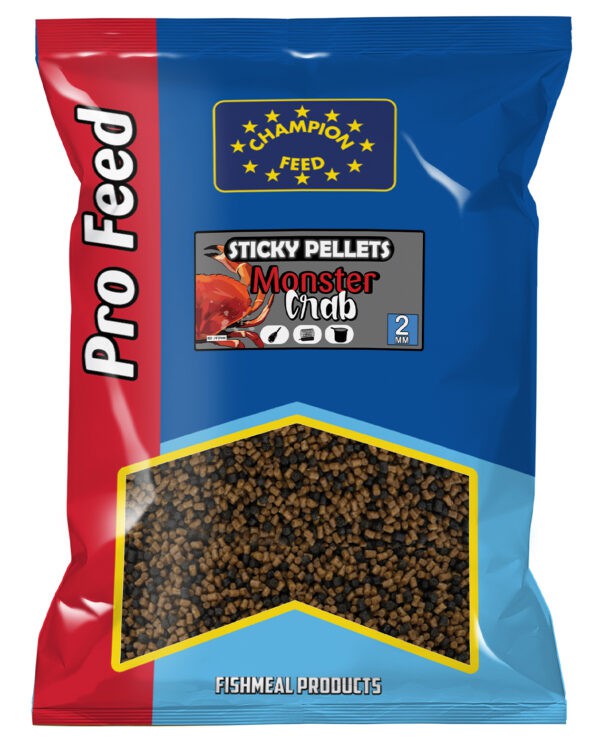Champion Feed 2 mm Monster Crab Sticky Pellets