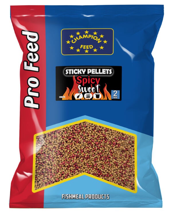 Champion Feed 2 mm Spicy Sweet Sticky Pellets