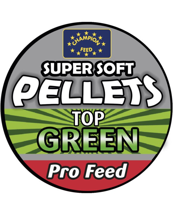 Champion Feed 6 mm Top Green Super Soft Pellets