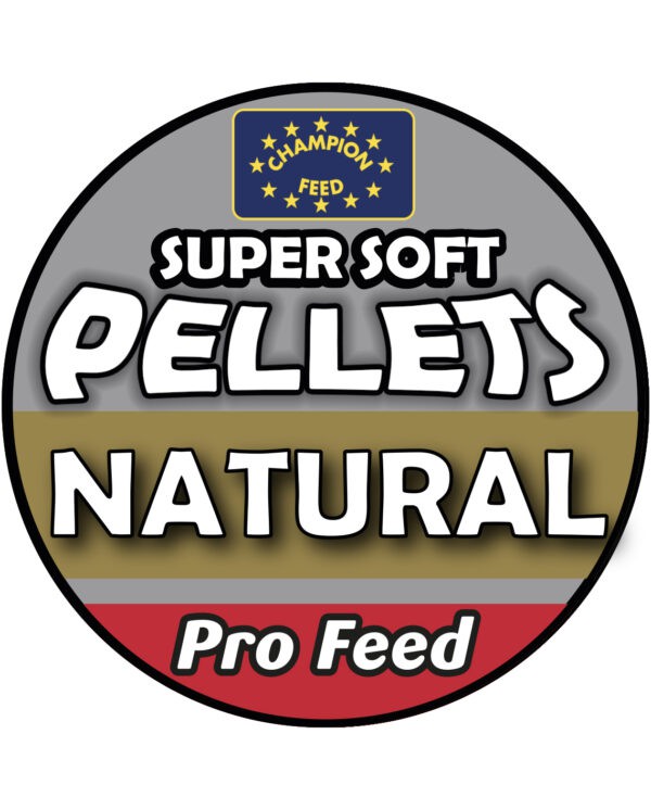 Champion Feed 6 mm Natural Super Soft Pellets