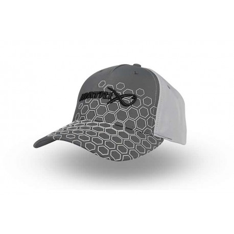 Matrix Hex Print Cap – Grey