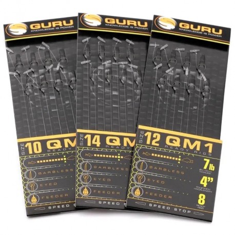 Guru Size 10 QM1 Speed Stop Ready Rigs 4''