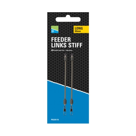 Preston Feeder Links Stiff Long 80 mm