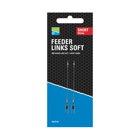 Preston Feeder Links Soft short 55 mm