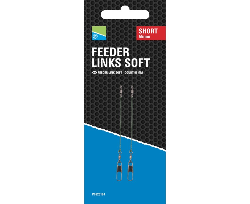 Preston Feeder Links Soft short 55 mm