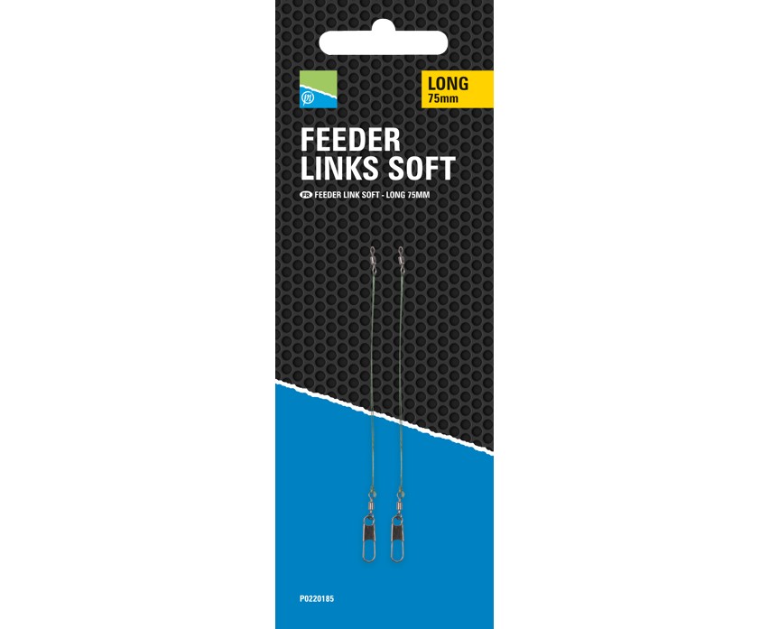 Preston Feeder Links Soft Long 75 mm