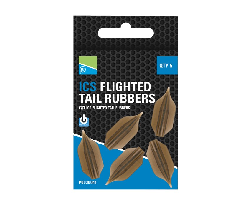 Preston ICS Flighted Tail Rubbers