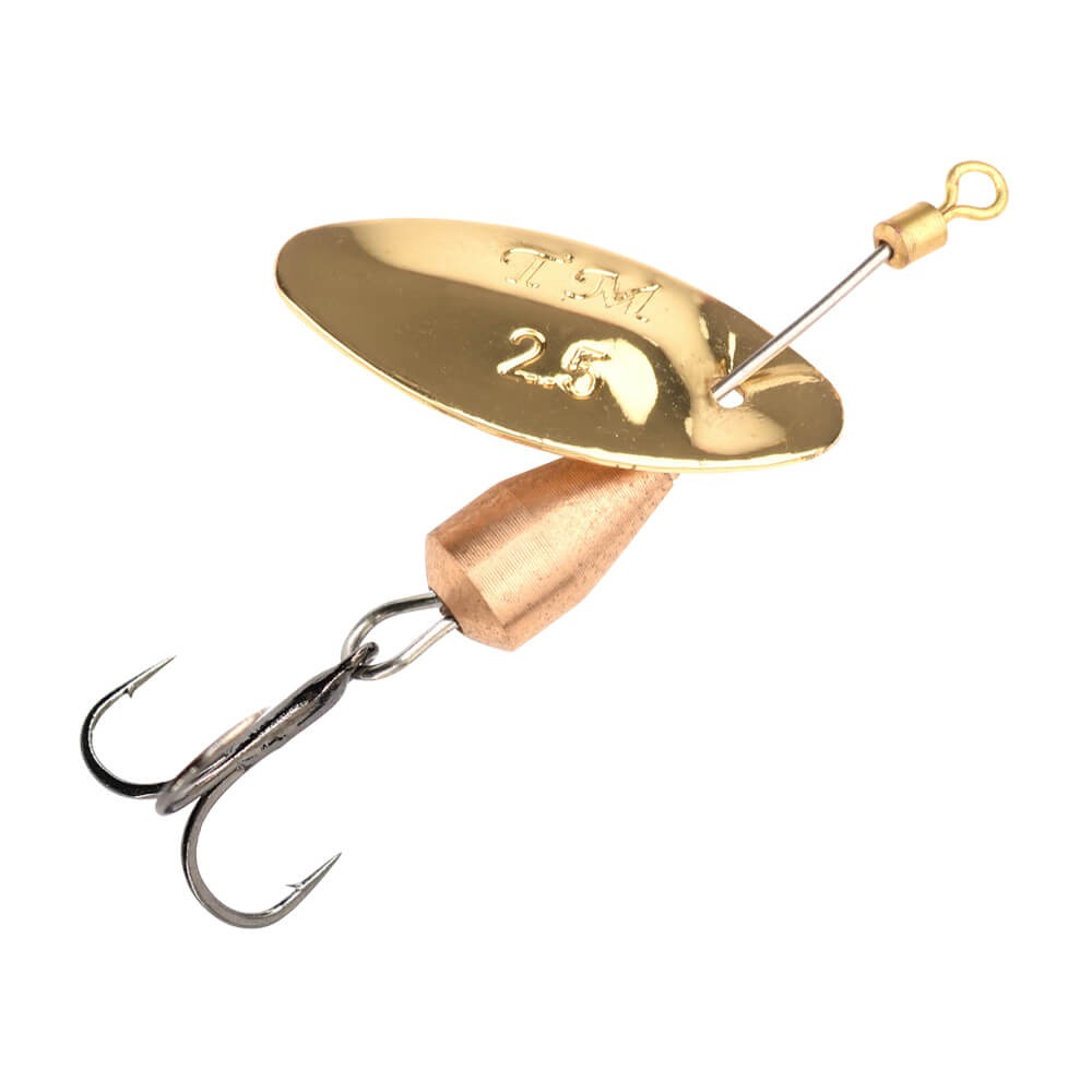 Spro Trout Master La Tournante Gold 5.0 Gr - Treble Haak Size 10 (Incl. Single haak)