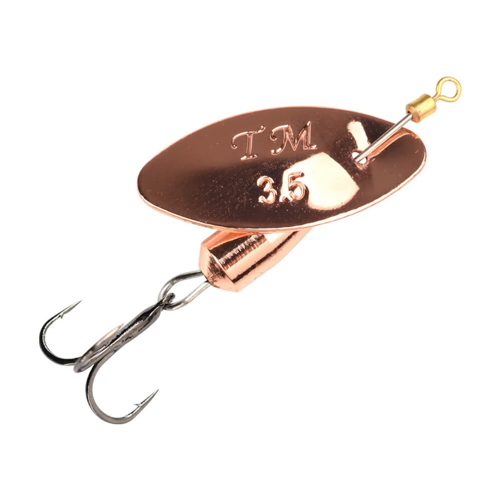 Spro Trout Master La Tournante Copper 5.0 Gr - Treble Haak Size 10 (Incl. Single haak)