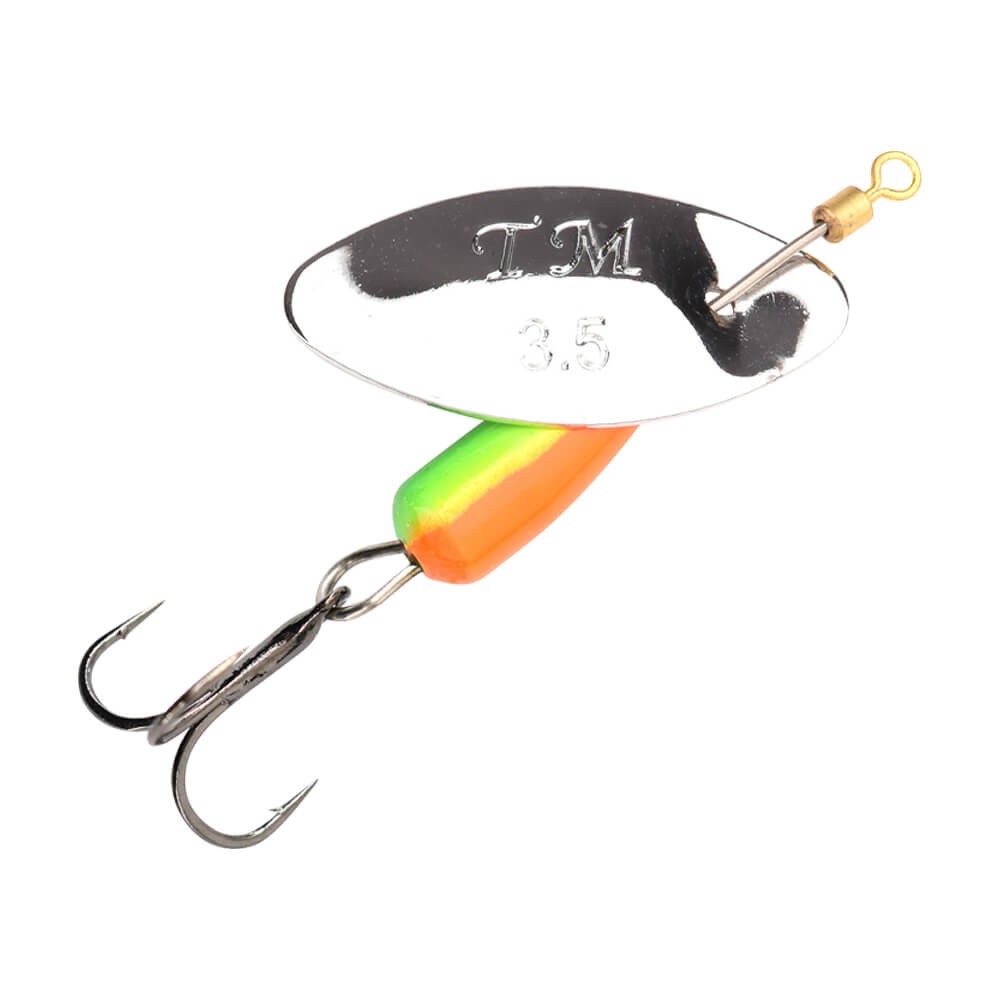 Spro Trout Master La Tournante Firetiger 5.0 Gr - Treble Haak Size 10 (Incl. Single haak)