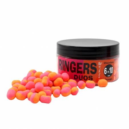 Ringers 6-10 mm Duo's Chocolate Yellow - Pink Wafters