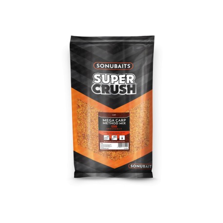 Sonubaits Supercrush Mega Carp Method Mix Red Groundbait